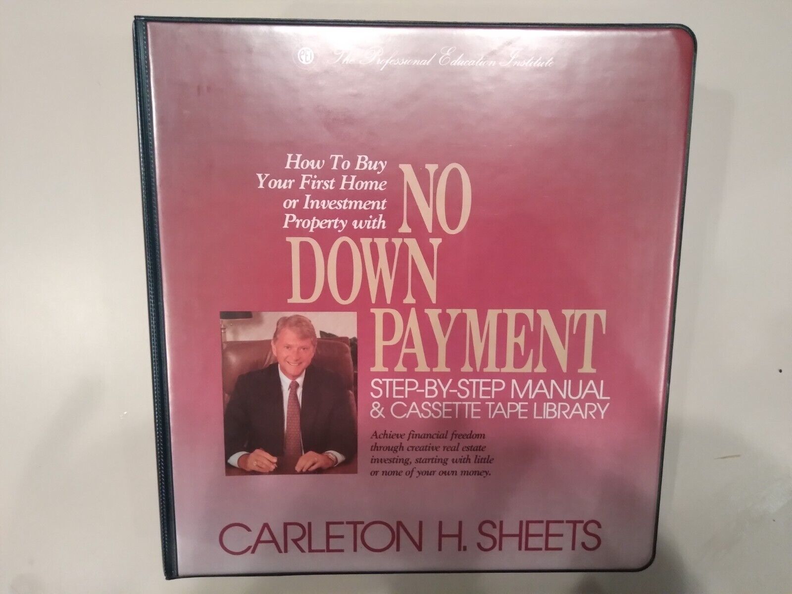 Carlton Sheets "no Money Down" Real Estate Audio Cassette Tape Library & Manuals