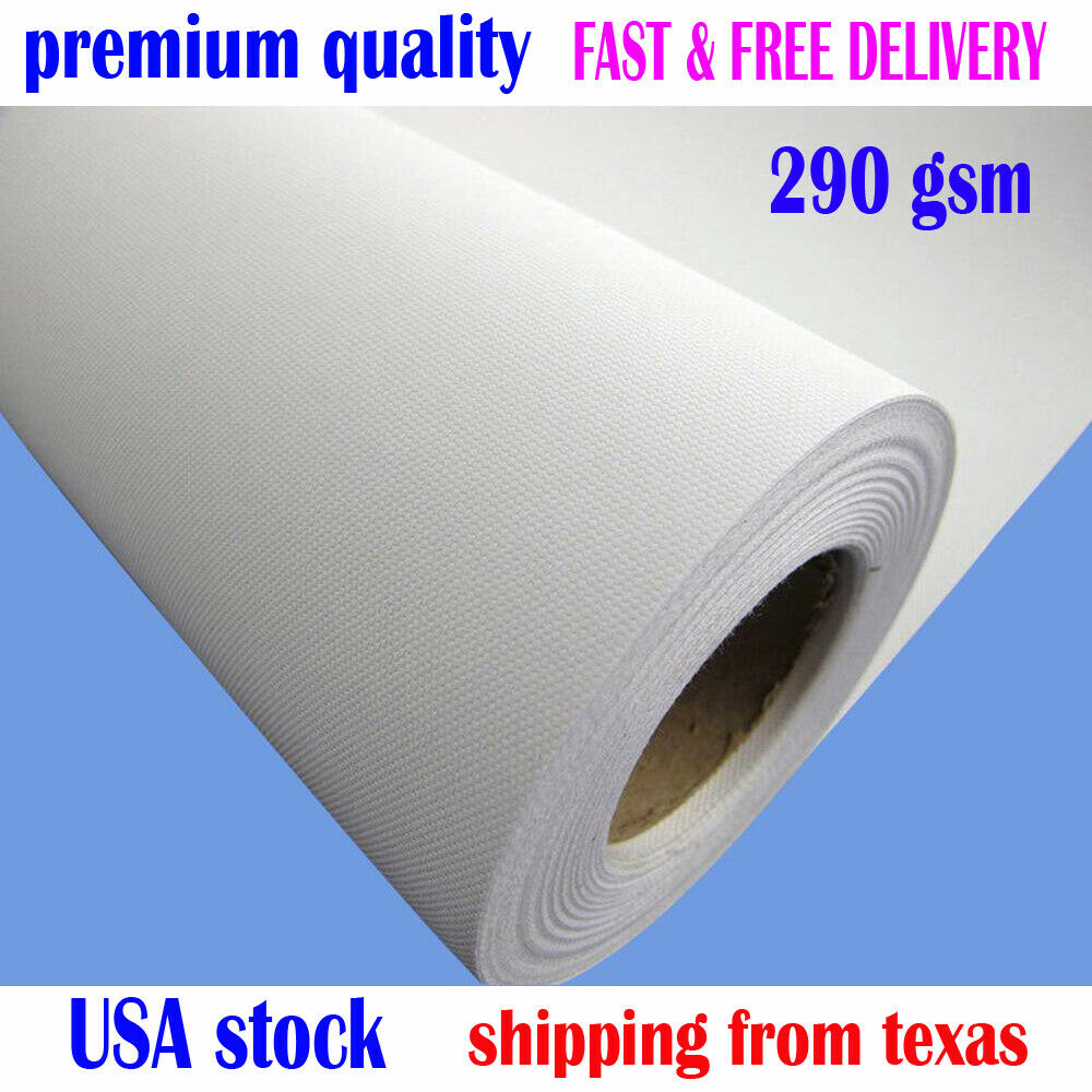 Canvas Roll-polyester Matte Waterproof For Any Inkjet Printer 24"36"42" X100'