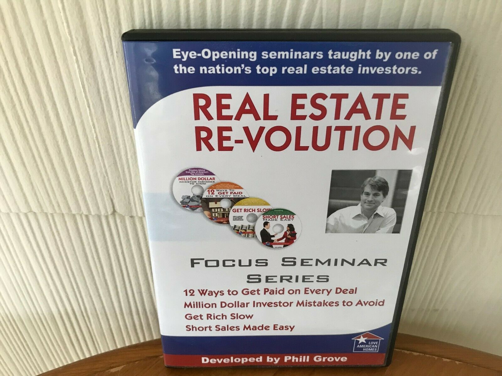Real Estate Revolution - Realtor Investing Secrets  Phill Grove - 4 Dvd Package!