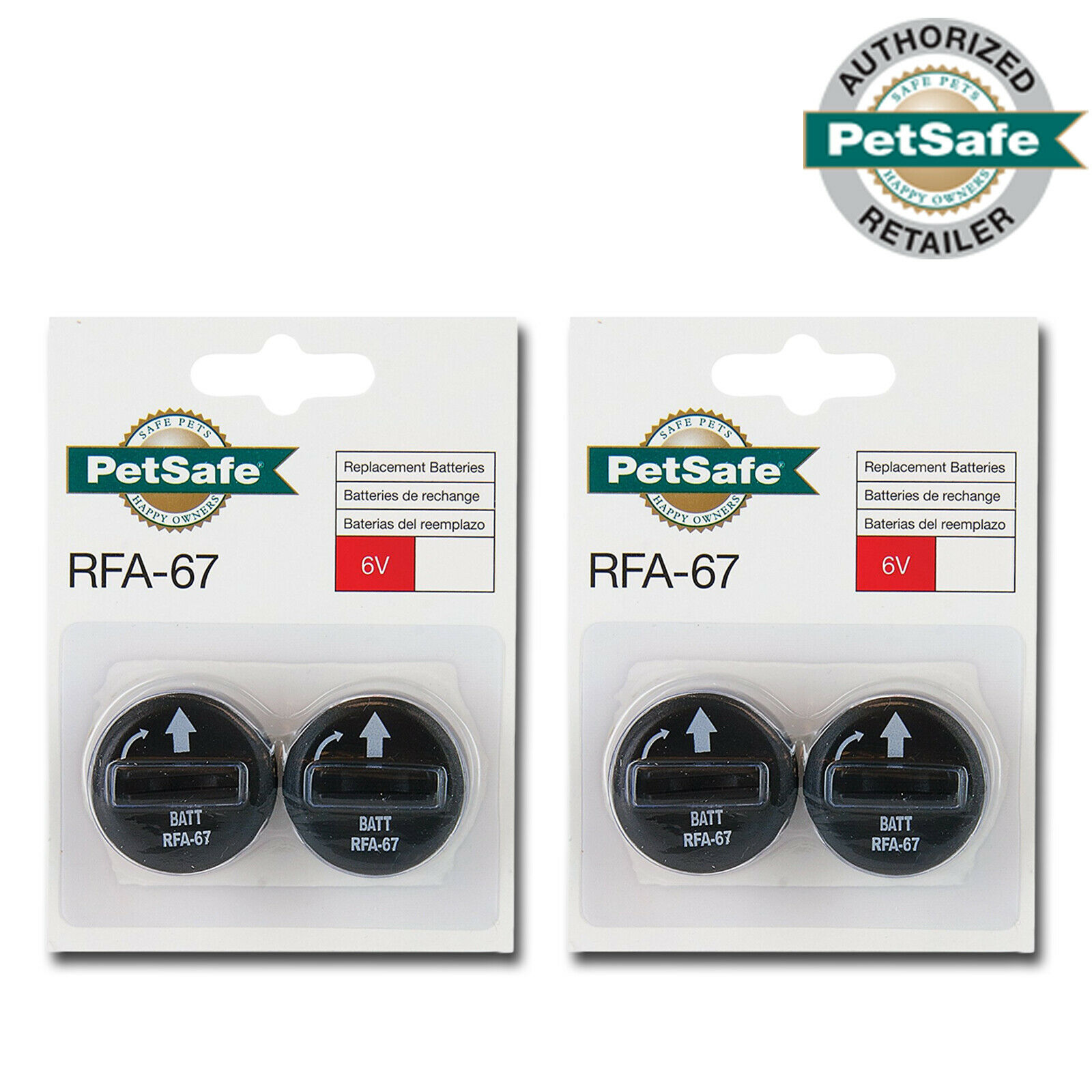Petsafe Rfa-67d-11 6v Battery For Pif-275-19 Pul-275 Dog Fence Collars