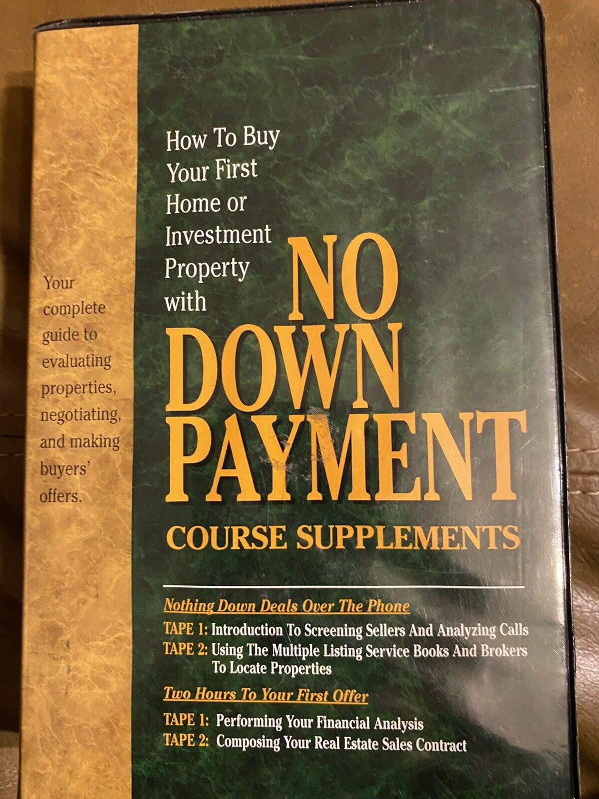 No Down Payment 4 Tape Cassettes