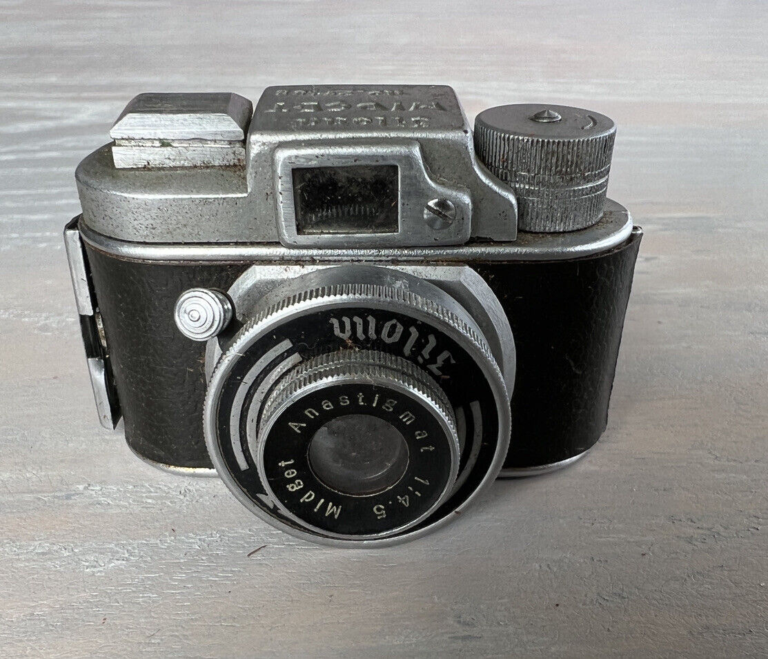 Vintage Jilona Midget Subminiature Camera And Case