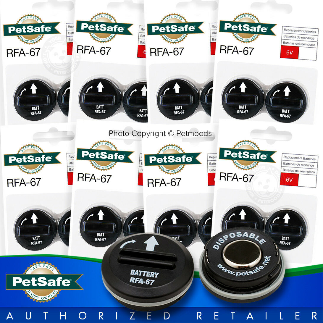 Petsafe Rfa-67d-11 Batteries 6v For Dog Fence Collar Receiver Pif-275-19 Pul-275
