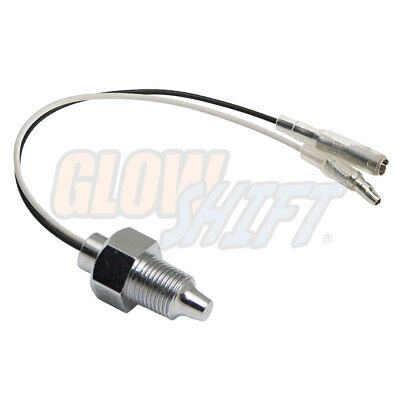 Glowshift Stubby Transmission Temperature Gauge Sensor For Gm 4l60-e