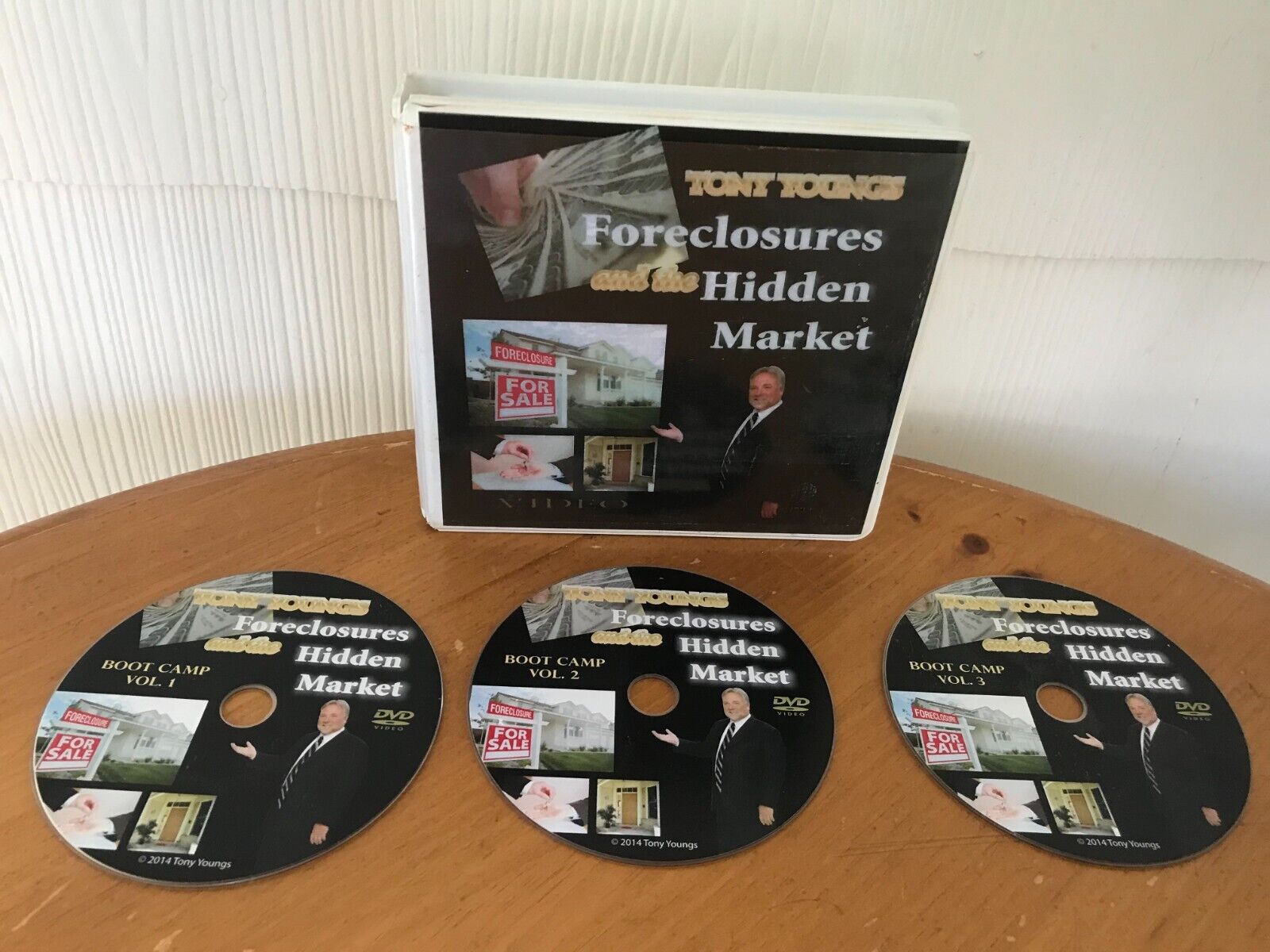 Foreclosures,& The Hidden Market System Bootcamp By Tony Youngs - On 3 Dvd's!